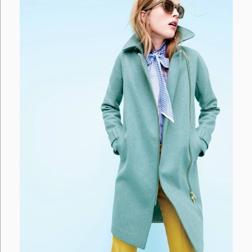 J Crew iconic wool trench